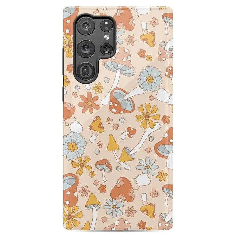 VIP Favorite Mushroom Magic | Retro Floral Samsung Case  Ends Soon!