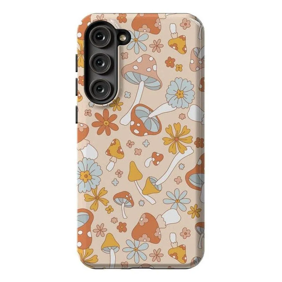 VIP Favorite Mushroom Magic | Retro Floral Samsung Case  Ends Soon!