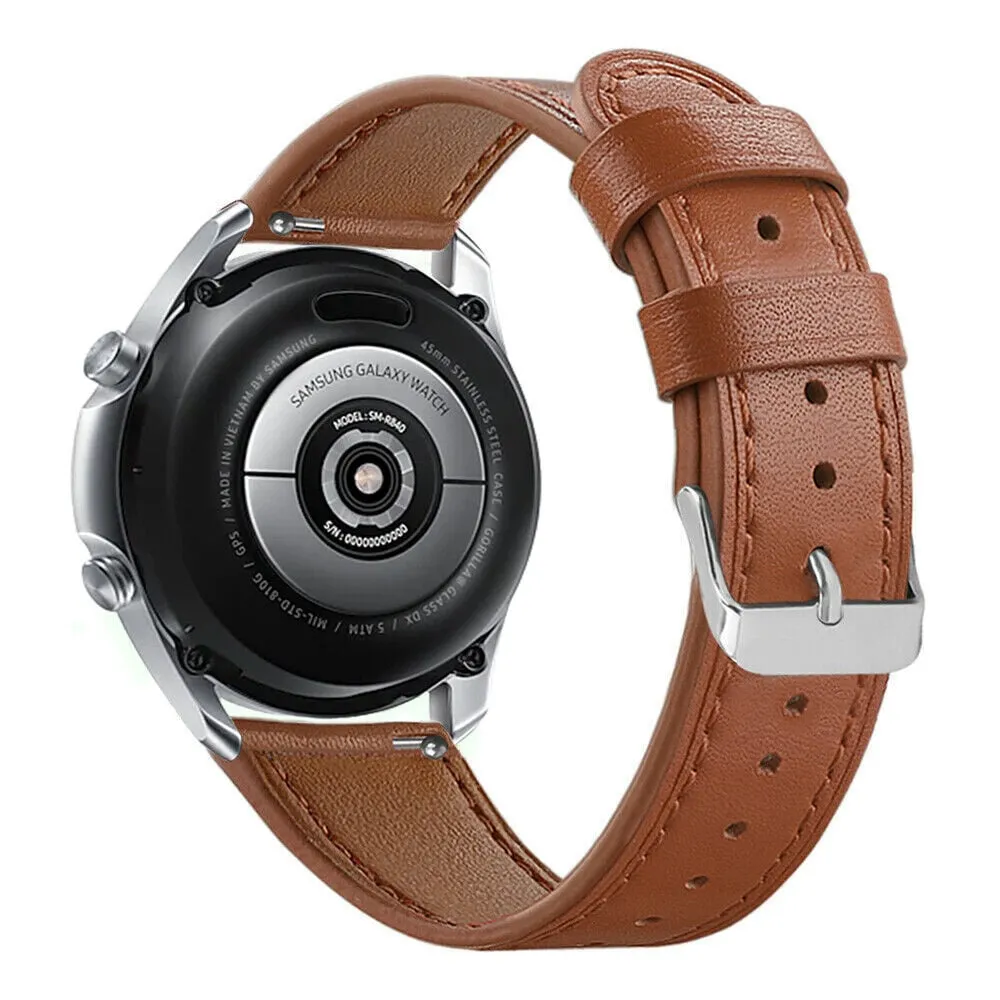 VIP Favorite Redmi Watch 5 Active Modern Leather Strap (Brown)  Limited Release!