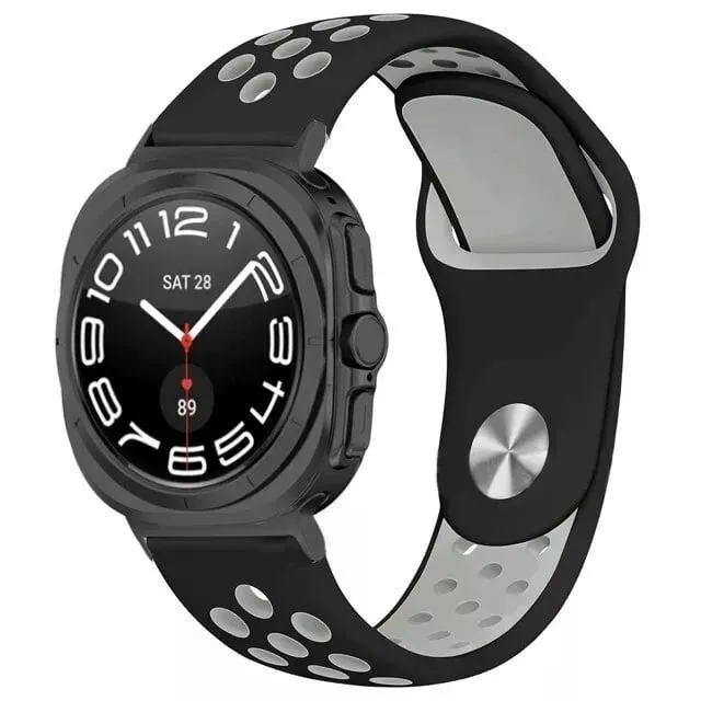VIP Favorite Samsung Galaxy Watch Ultra Sport Strap (Black/Gray)  Today Only!