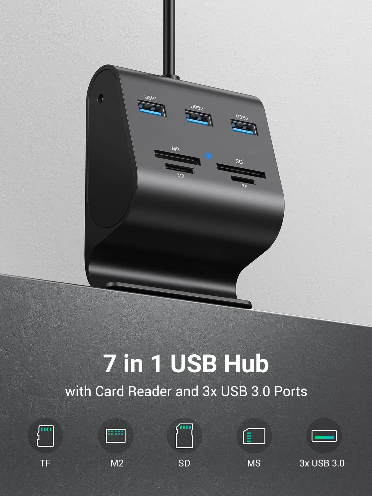 VIP Favorite Ugreen USB 3.0 Hub Card Reader with Phone Stand  Limited Availability!