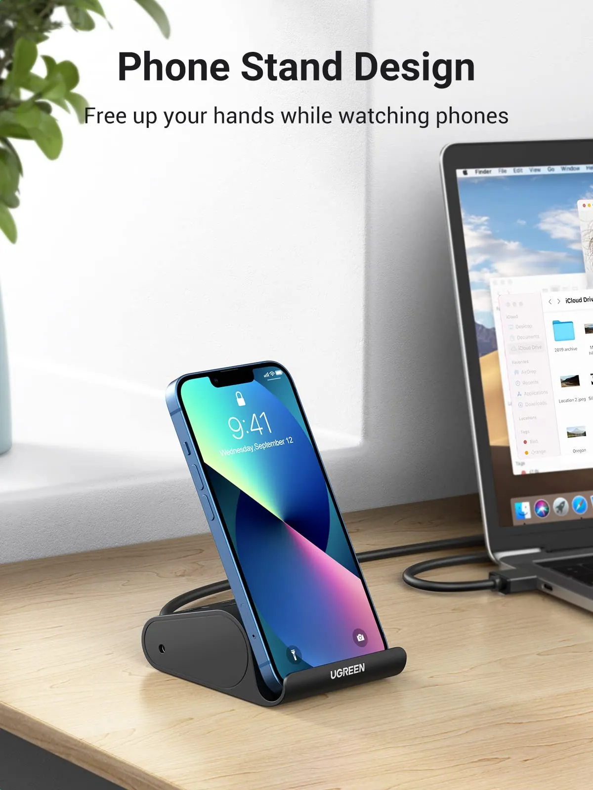 VIP Favorite Ugreen USB 3.0 Hub Card Reader with Phone Stand  Limited Availability!