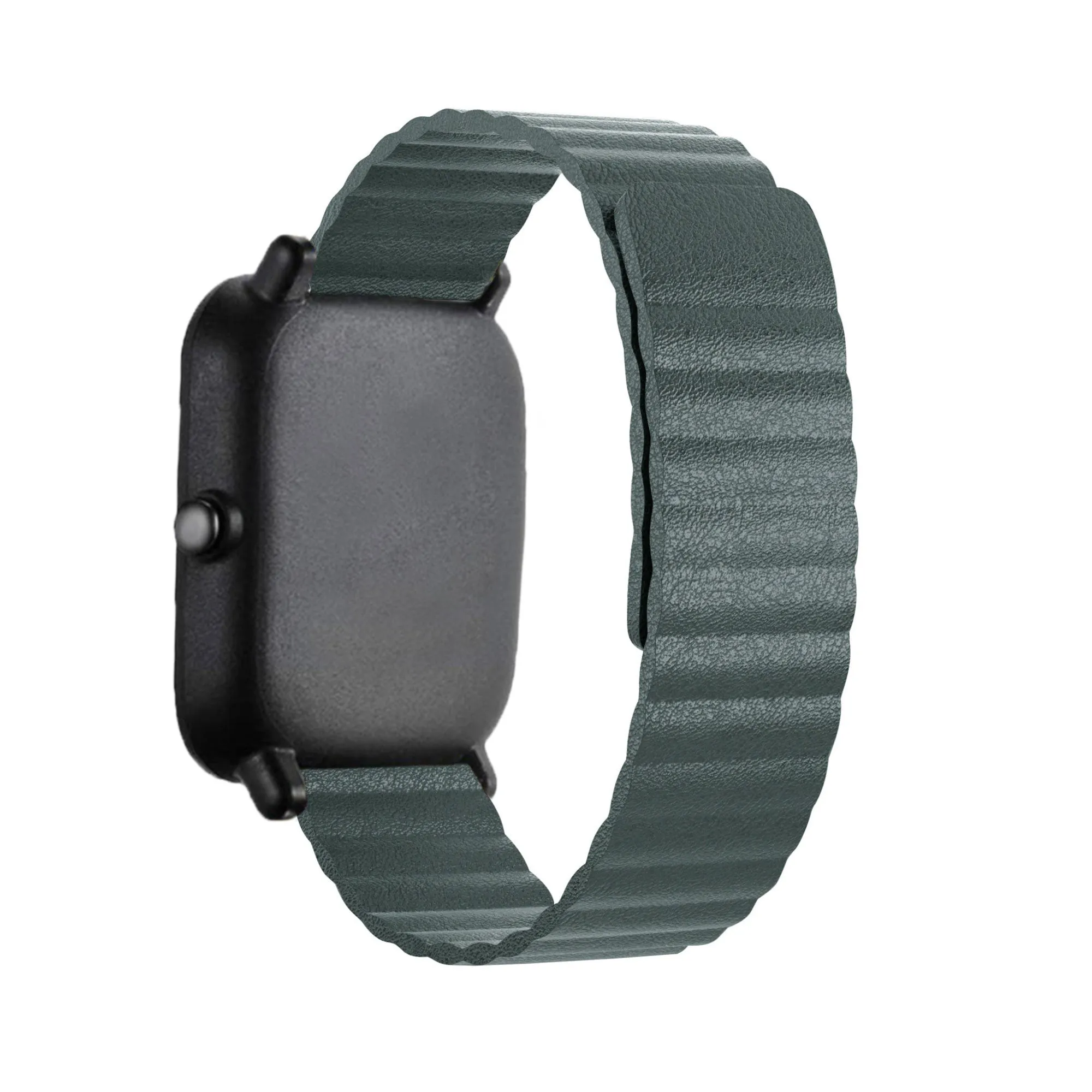VIP Favorite Xiaomi Amazfit GTS 2 Leather Loop Strap (Pine Green)  Ends Soon!
