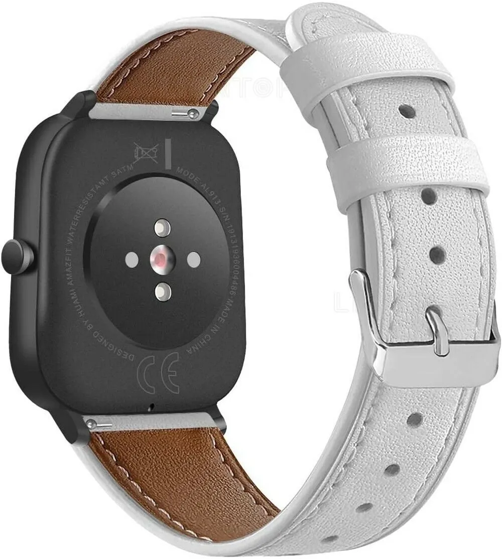 VIP Favorite Xiaomi Amazfit GTS Leather Strap (White)  Almost Sold Out!