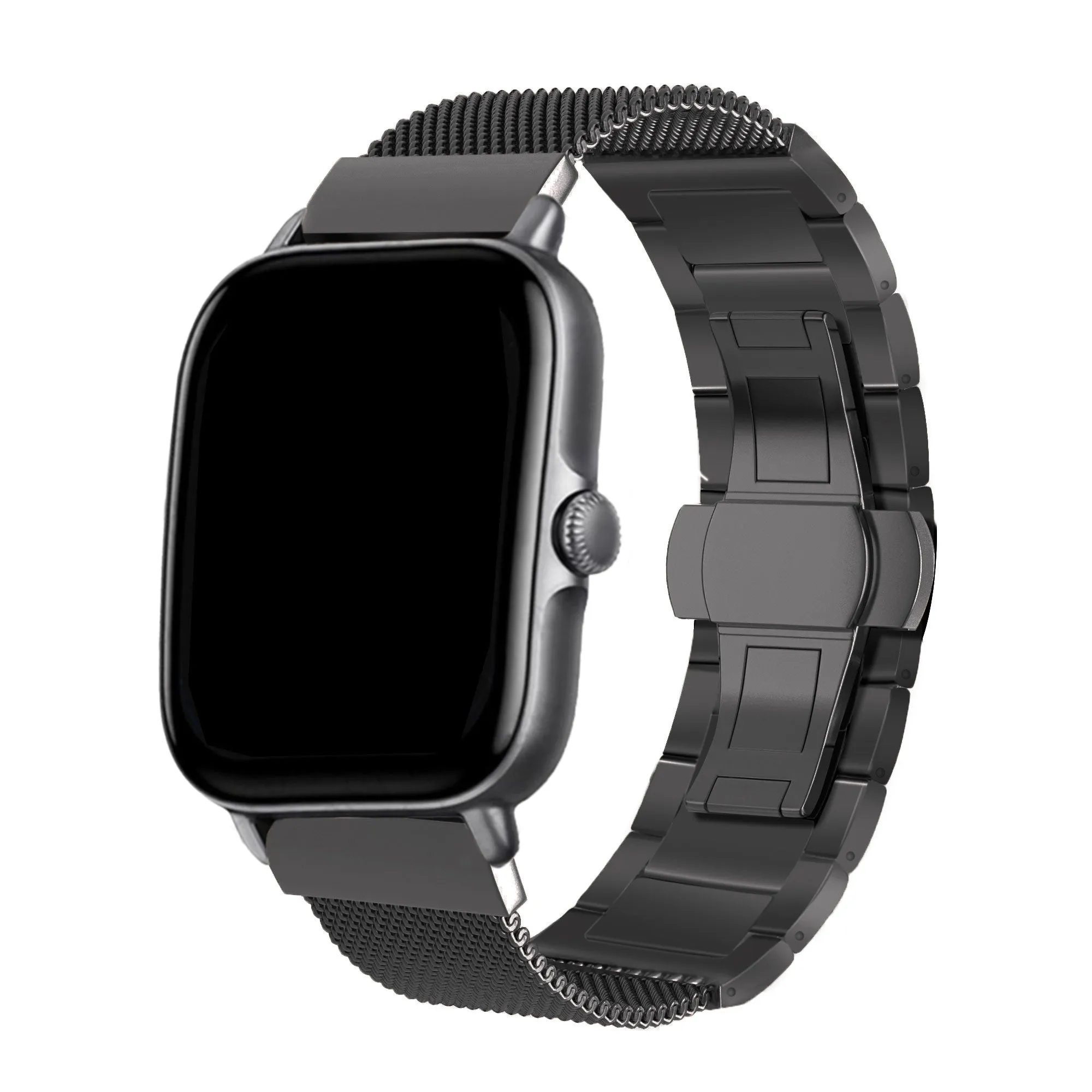 VIP Favorite Xiaomi Amazfit GTS Steel/Milanese Strap (Black)  Stylish & Comfortable
