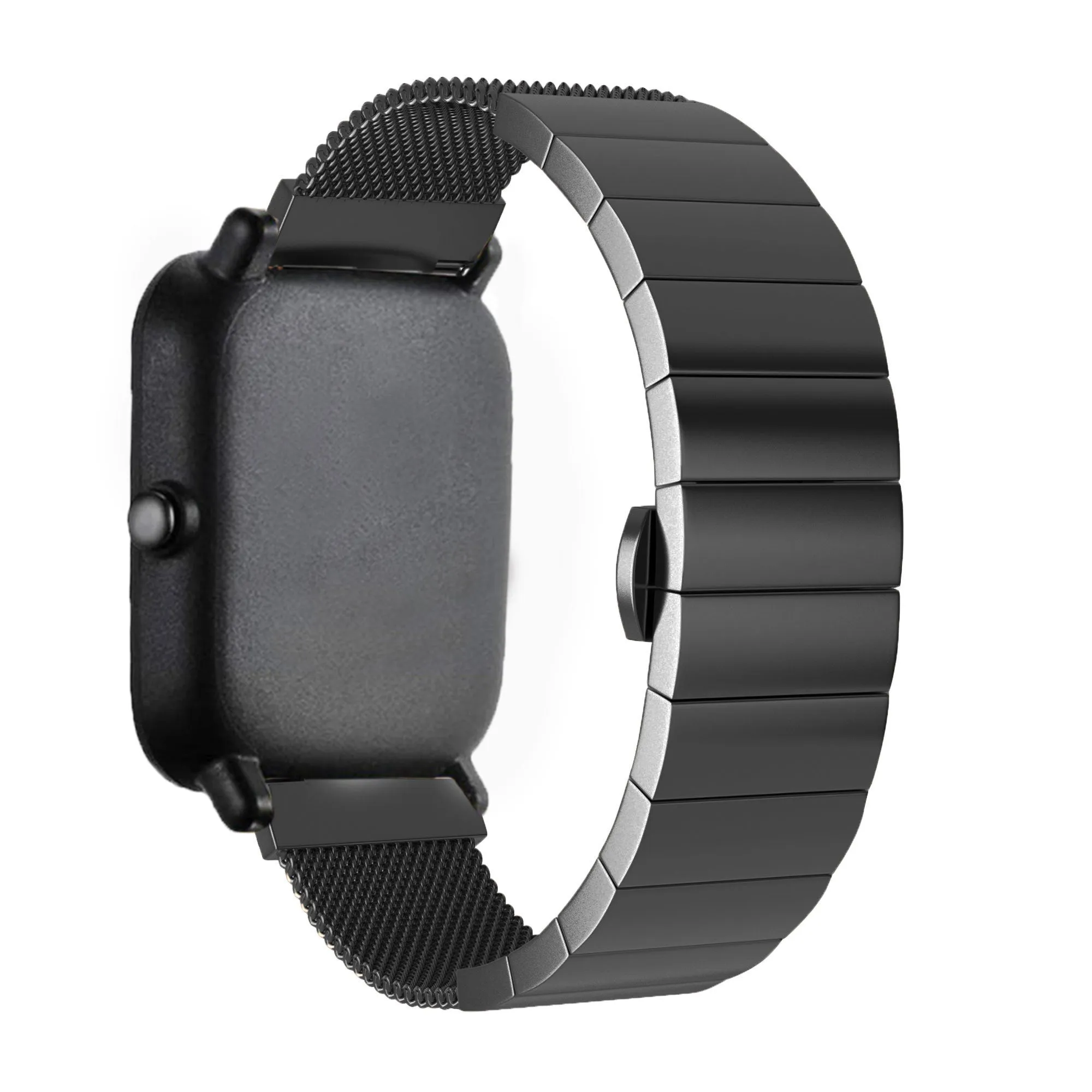 VIP Favorite Xiaomi Amazfit GTS Steel/Milanese Strap (Black)  Stylish & Comfortable