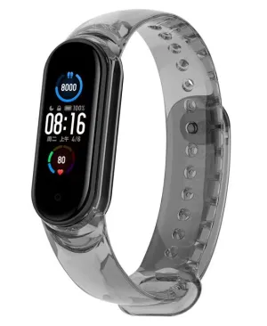 VIP Favorite Xiaomi Mi Band 5 Colour Changing Crystal Strap (Black)  Last Chance!
