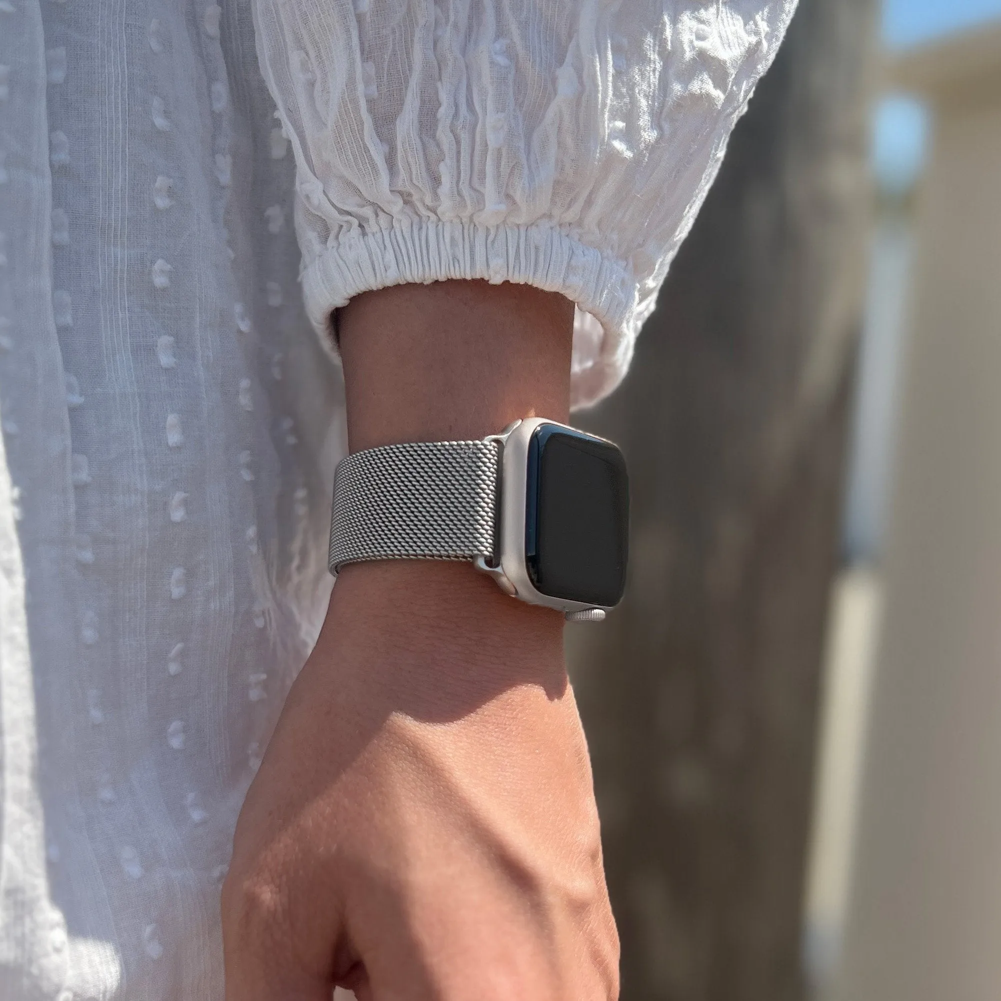 VIP Favorite Xiaomi Mi Band 6 Milanese Strap (Silver)  Limited Release!