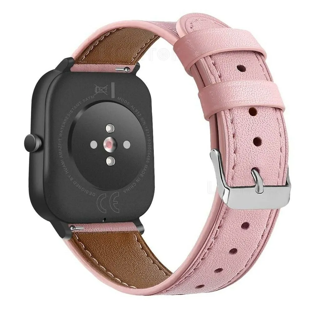 Worth Every Penny Amazfit GTS 2 Leather Strap (Pink)  Limited Availability!