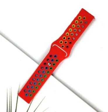 Worth Every Penny Amazfit GTS 2 Sport Strap (Red/Multicoloured)  Dont Miss Out!