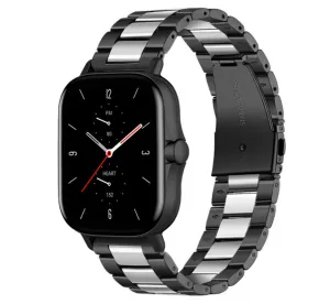 Worth Every Penny Amazfit GTS 2 Steel Strap (Black/Silver)  Ends Soon!