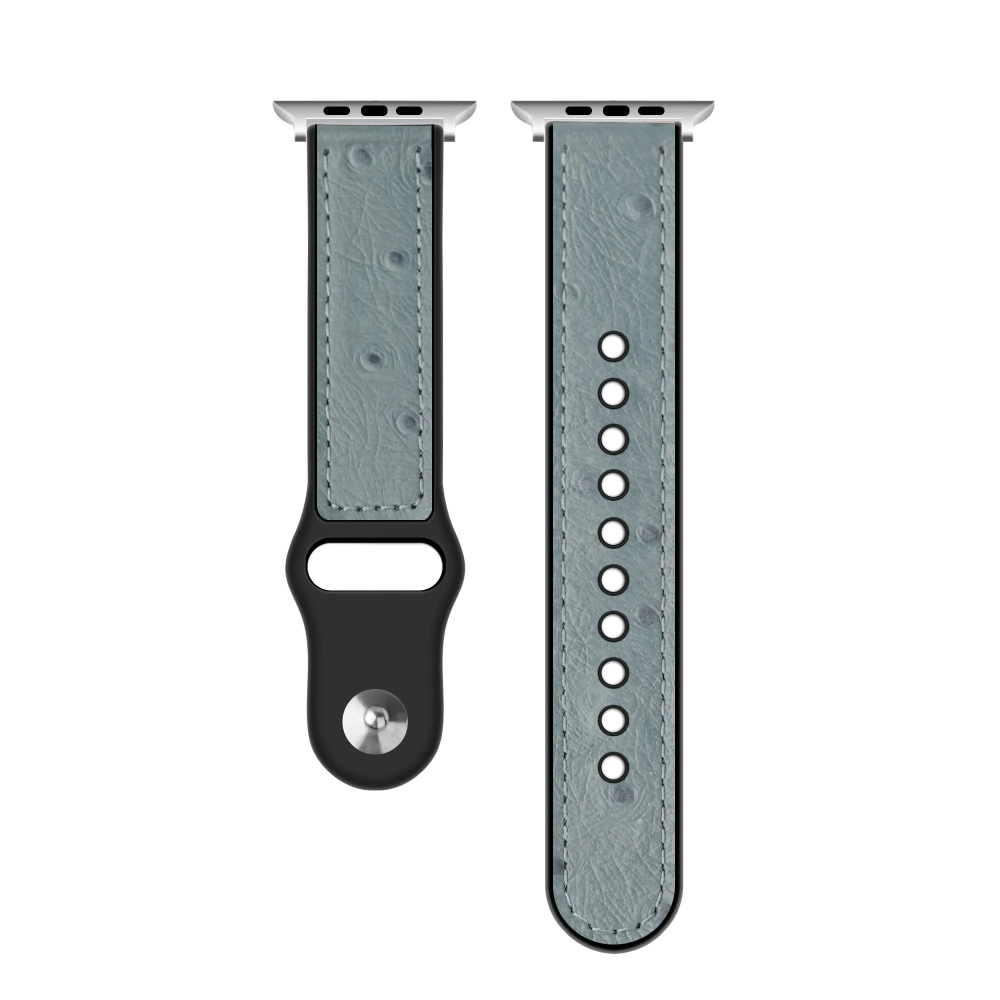 Worth Every Penny Apple Watch Hybrid Leather Strap (Grey)  Ends Soon!