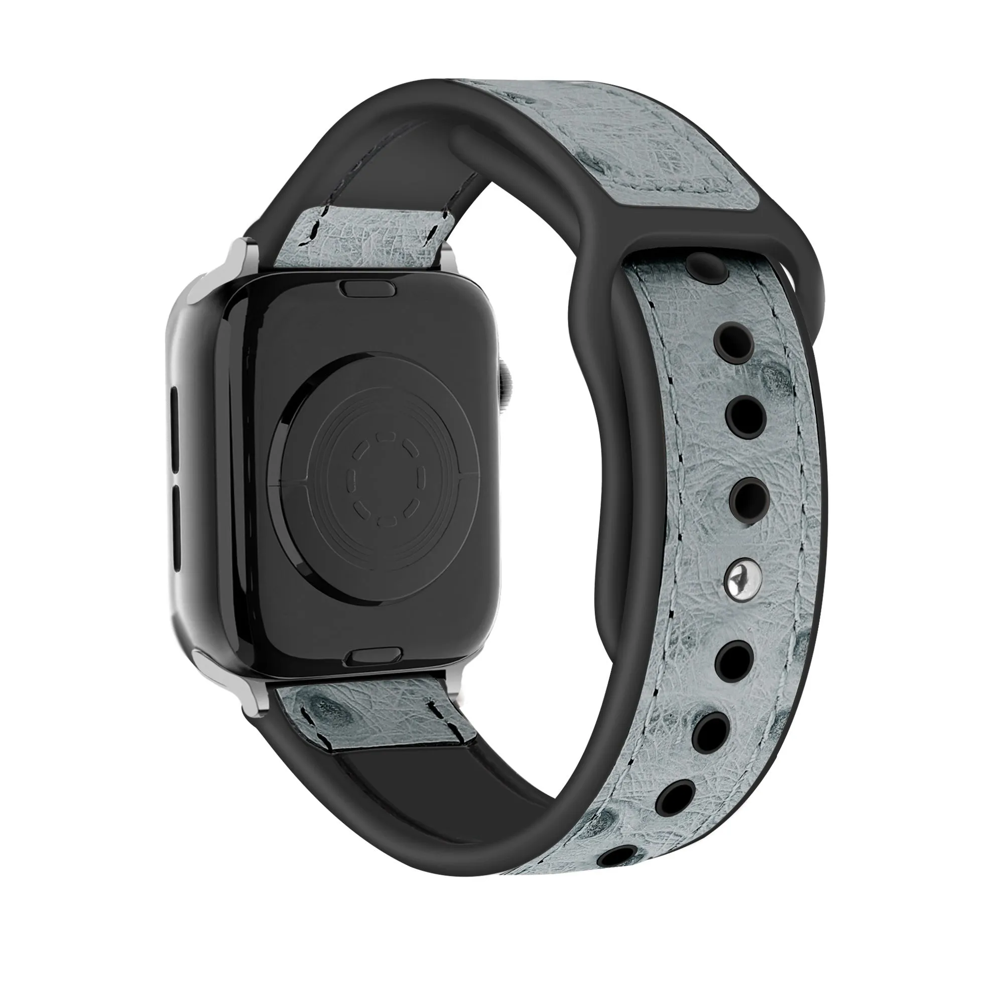 Worth Every Penny Apple Watch Hybrid Leather Strap (Grey)  Ends Soon!