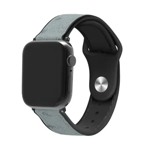 Worth Every Penny Apple Watch Hybrid Leather Strap (Grey)  Ends Soon!