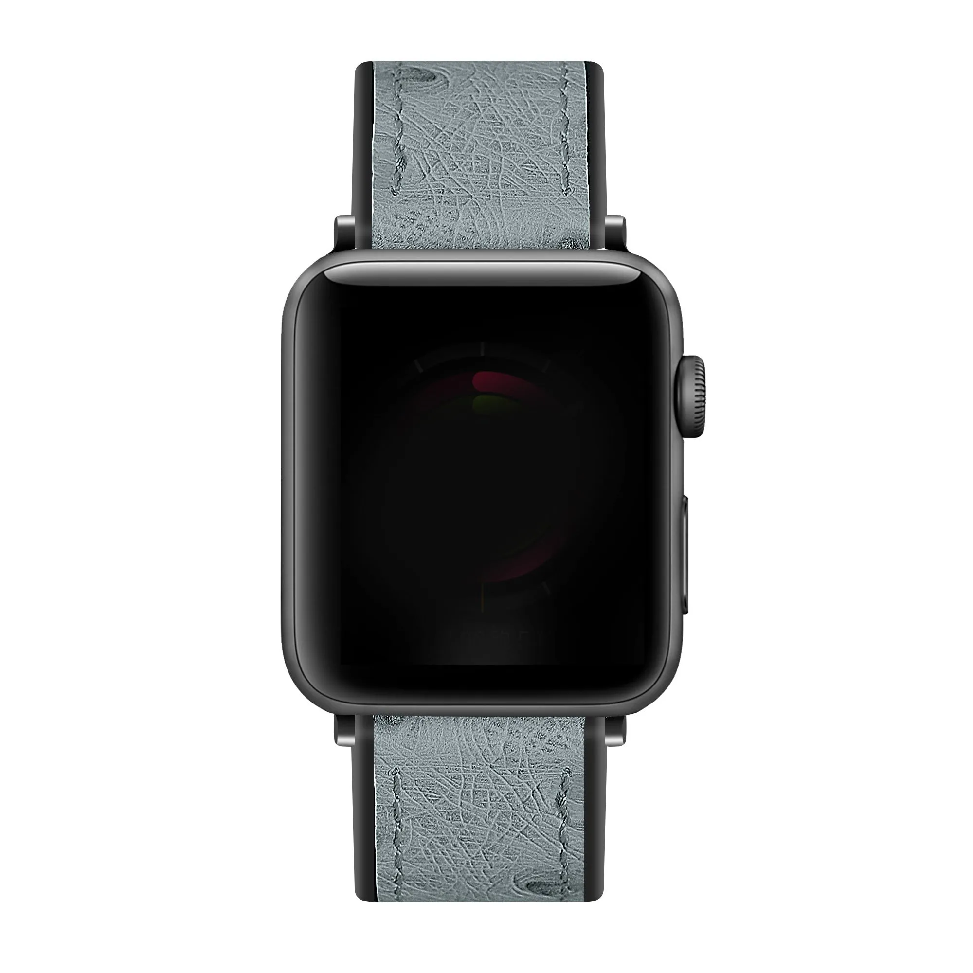 Worth Every Penny Apple Watch Hybrid Leather Strap (Grey)  Ends Soon!