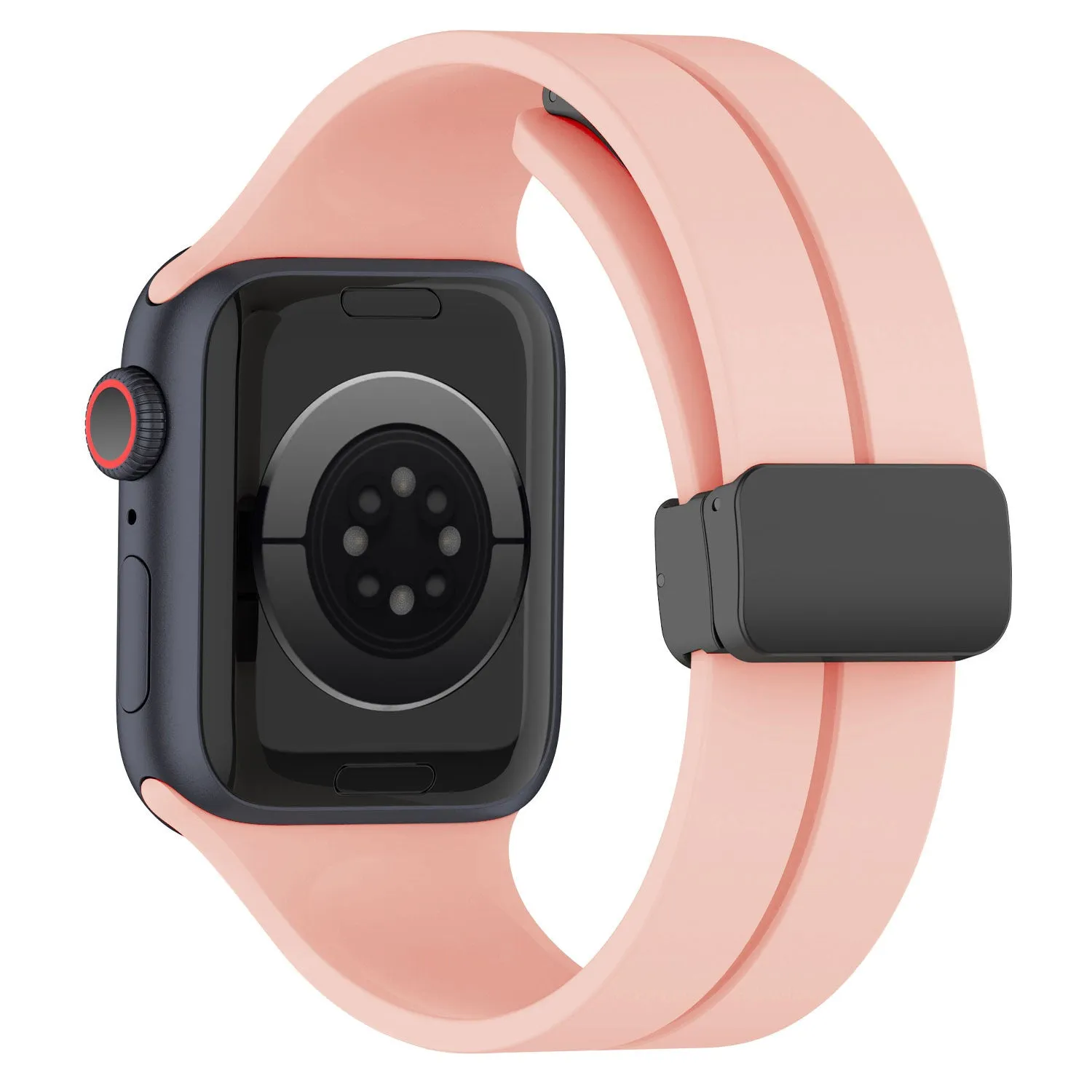 Worth Every Penny Apple Watch Magnetic D-Buckle Strap (Light Pink)  Last Chance!