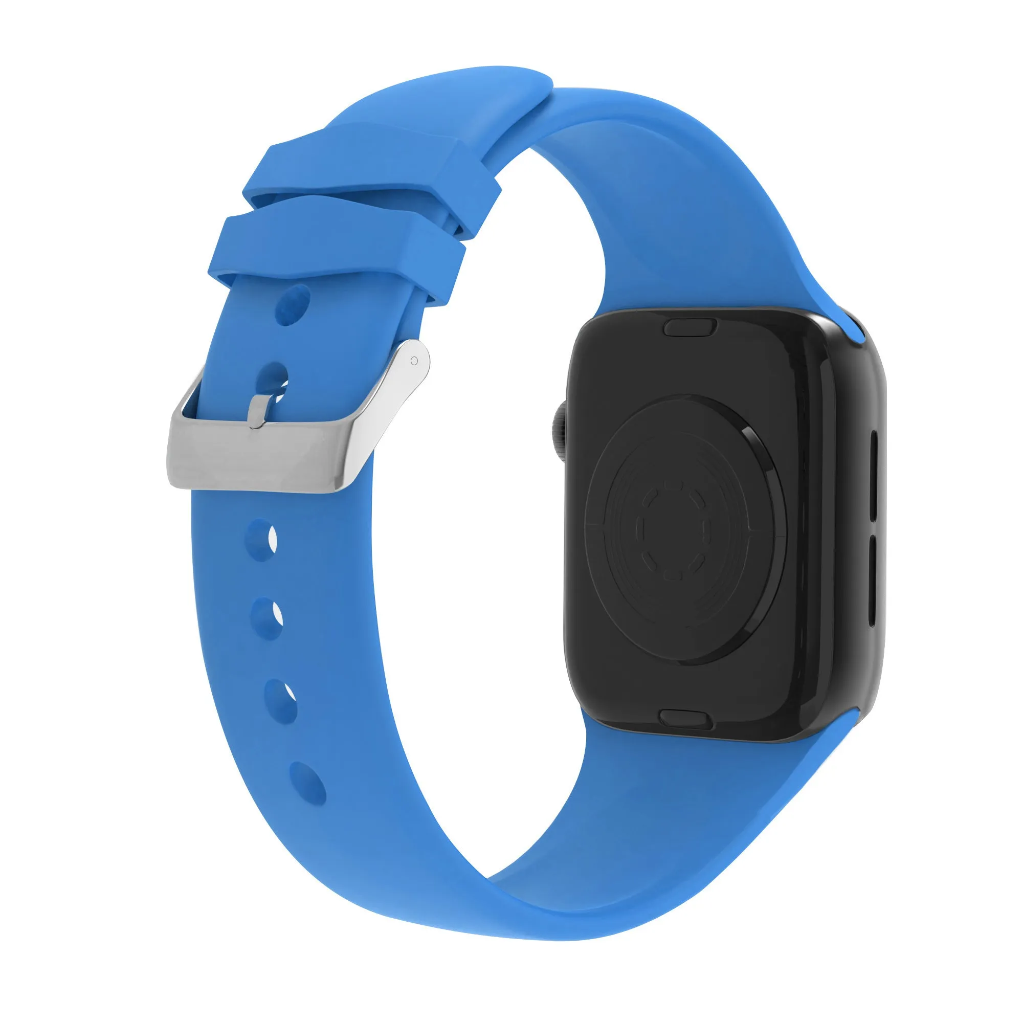 Worth Every Penny Apple Watch Silicone Buckle Strap (Light Blue)  Today Only!