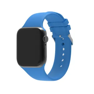 Worth Every Penny Apple Watch Silicone Buckle Strap (Light Blue)  Today Only!