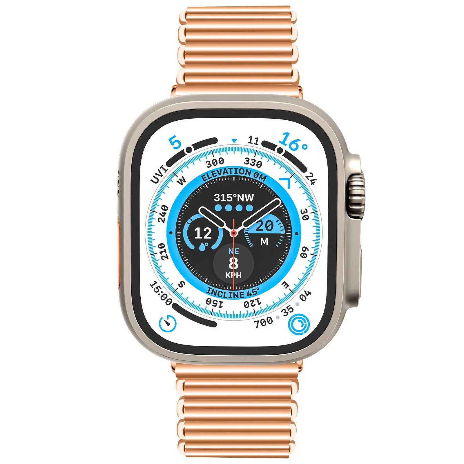 Worth Every Penny Apple Watch Steel Loop Strap (Rose Gold)  Ends Soon!