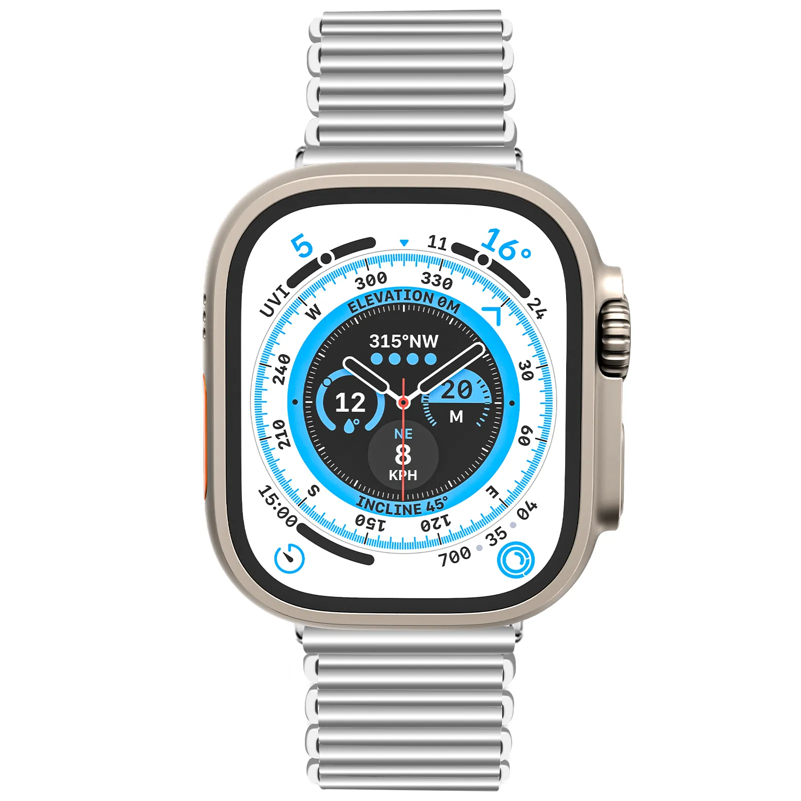 Worth Every Penny Apple Watch Steel Loop Strap (Silver)  Almost Sold Out!