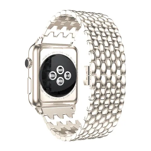 Worth Every Penny Apple Watch Steel Strap Dragon (Starlight)  Going Fast!