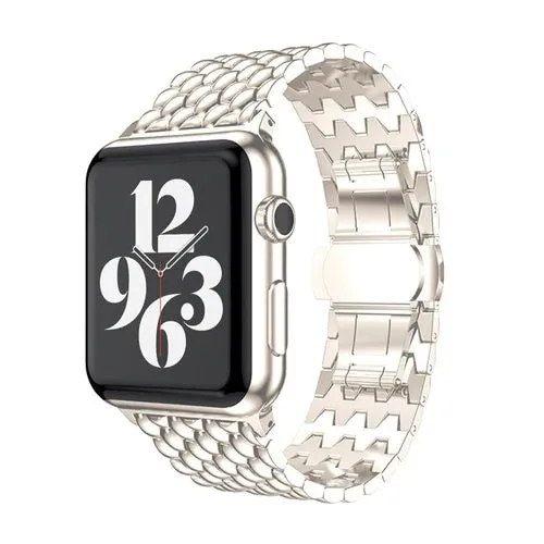 Worth Every Penny Apple Watch Steel Strap Dragon (Starlight)  Going Fast!