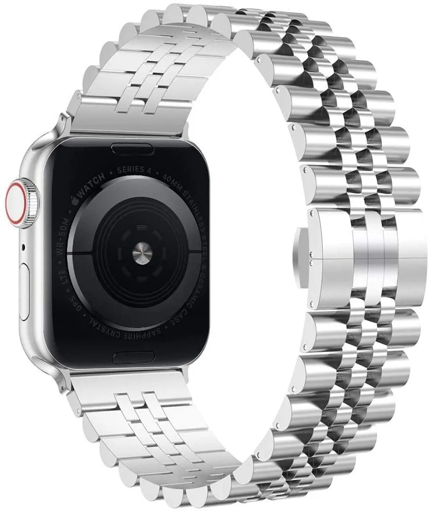 Worth Every Penny Apple Watch Steel Strap Jubilee (Silver)  Going Fast!