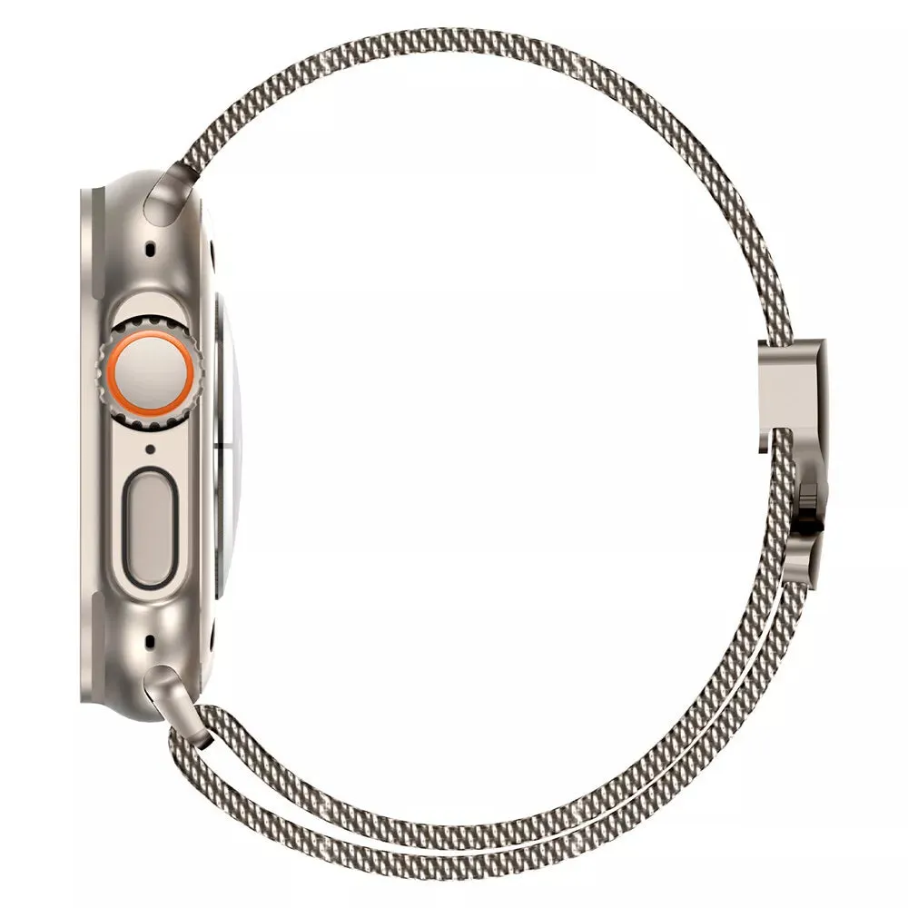 Worth Every Penny Apple Watch Titanium Milanese Strap (Titanium)  Limited Stock!