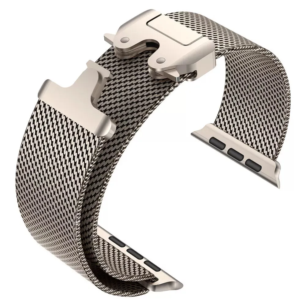 Worth Every Penny Apple Watch Titanium Milanese Strap (Titanium)  Limited Stock!