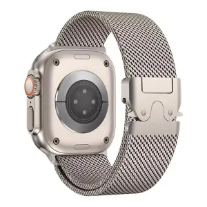 Worth Every Penny Apple Watch Titanium Milanese Strap (Titanium)  Limited Stock!