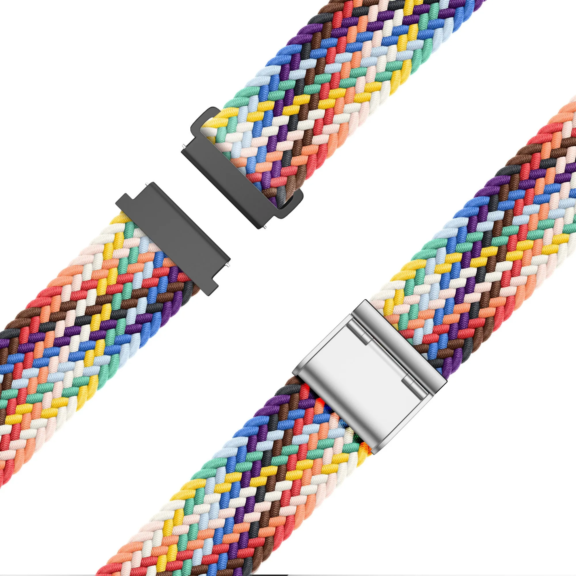 Worth Every Penny Bandz Amazfit GTS 4 (Mini) Woven Nylon Strap (Rainbow)  Almost Gone!