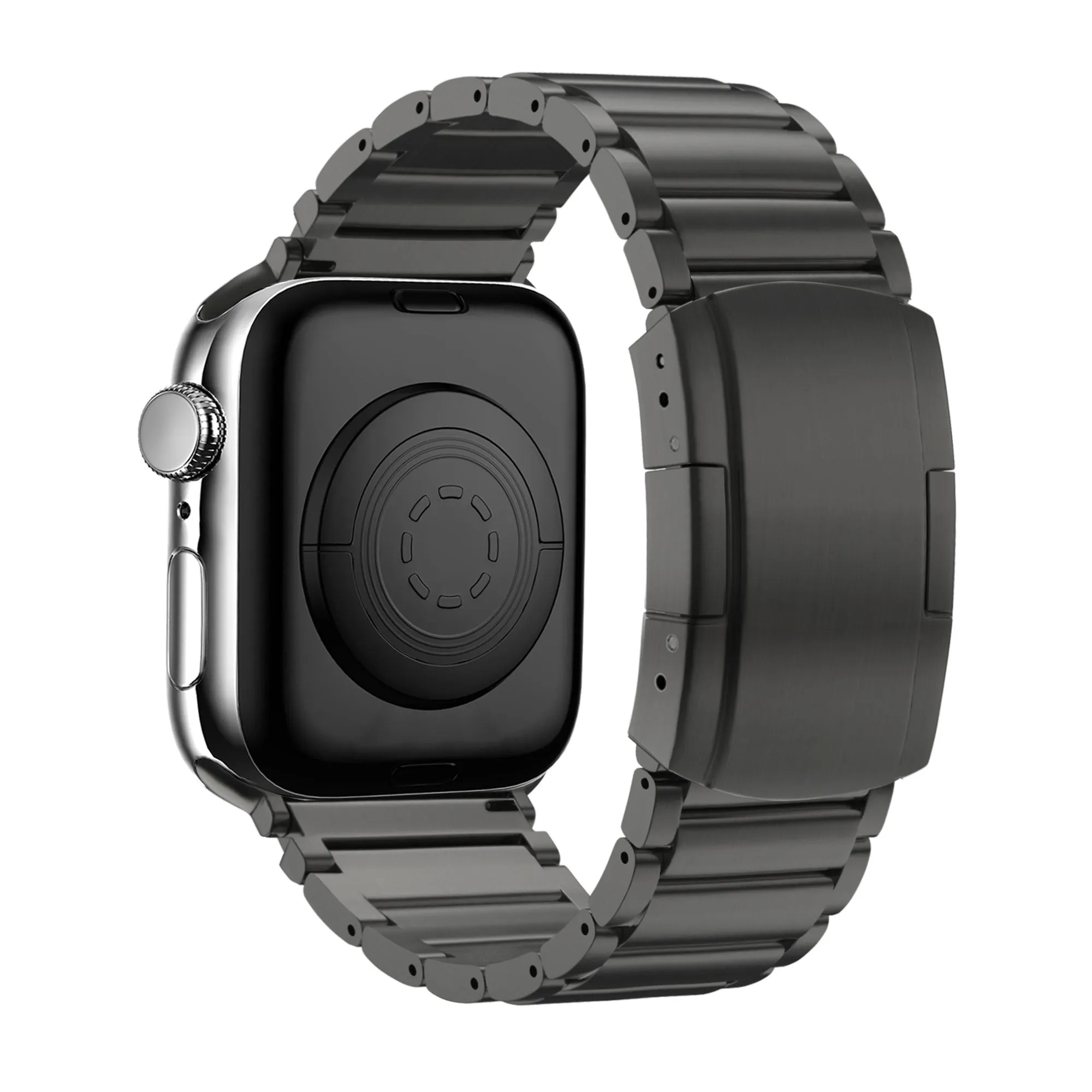 Worth Every Penny Bandz Apple Watch Titanium Strap 'Classic' (Black)  Last Few Pieces!