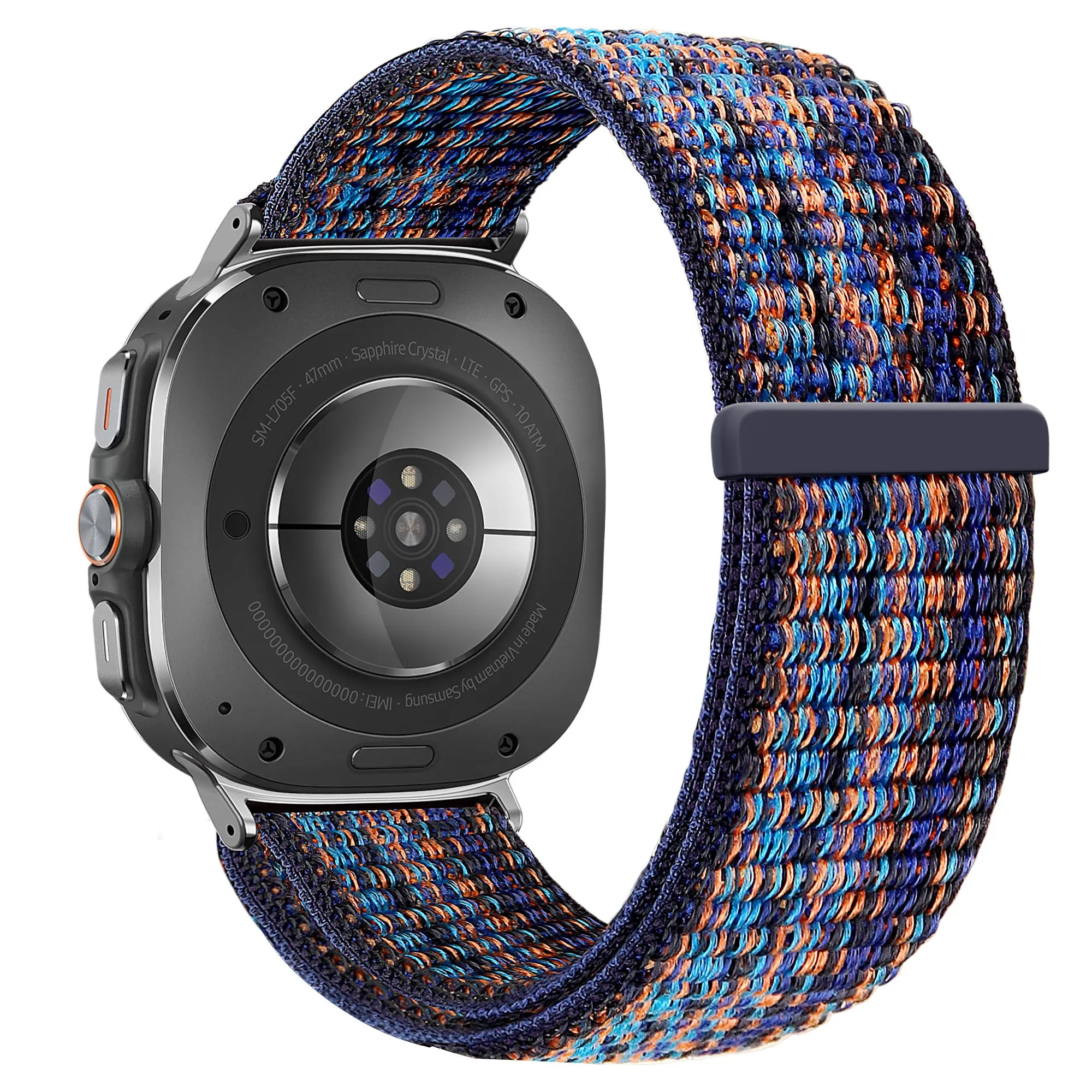 Worth Every Penny Bandz Samsung Galaxy Watch Ultra Nylon Loop Strap (Blue Mix)  Today Only!