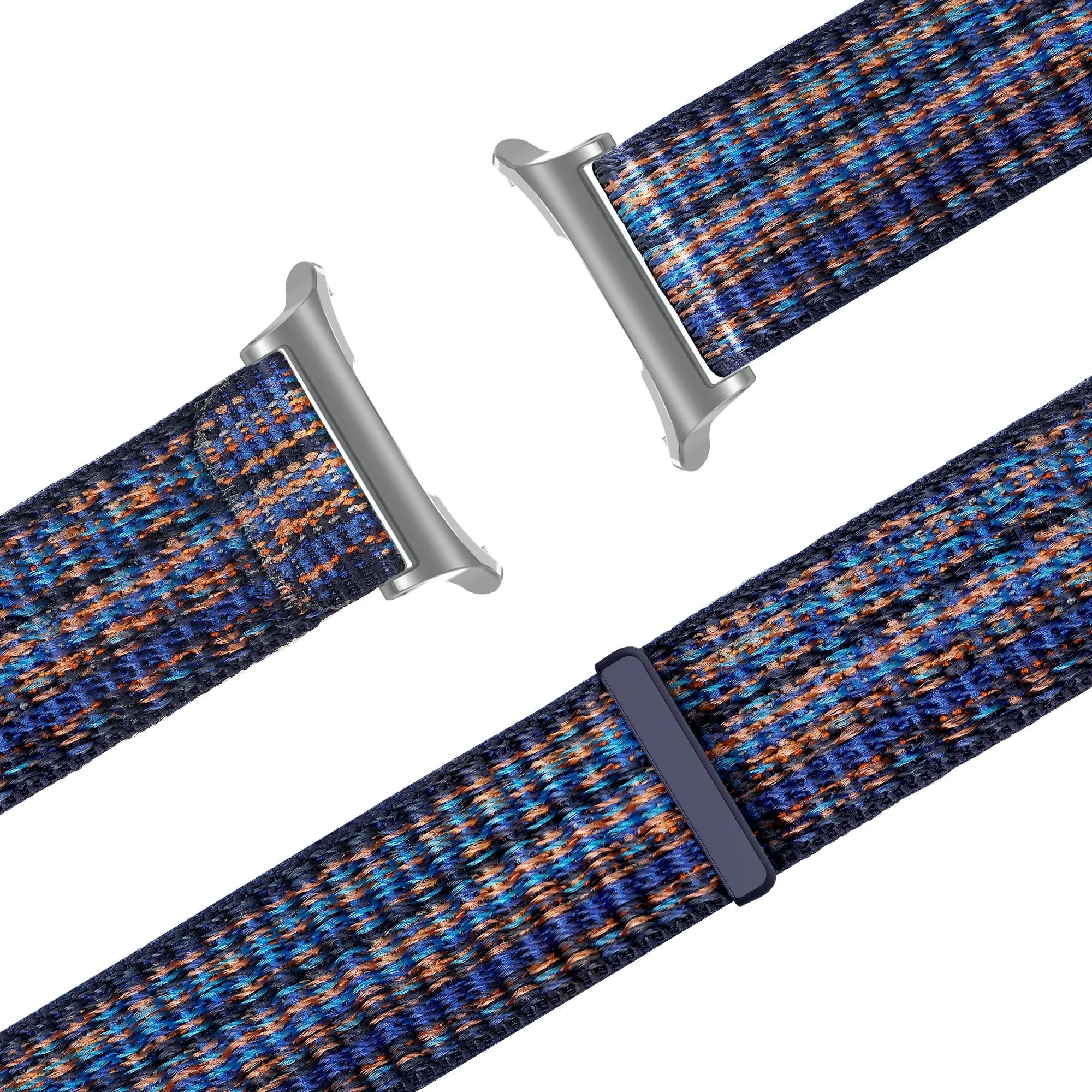 Worth Every Penny Bandz Samsung Galaxy Watch Ultra Nylon Loop Strap (Blue Mix)  Today Only!