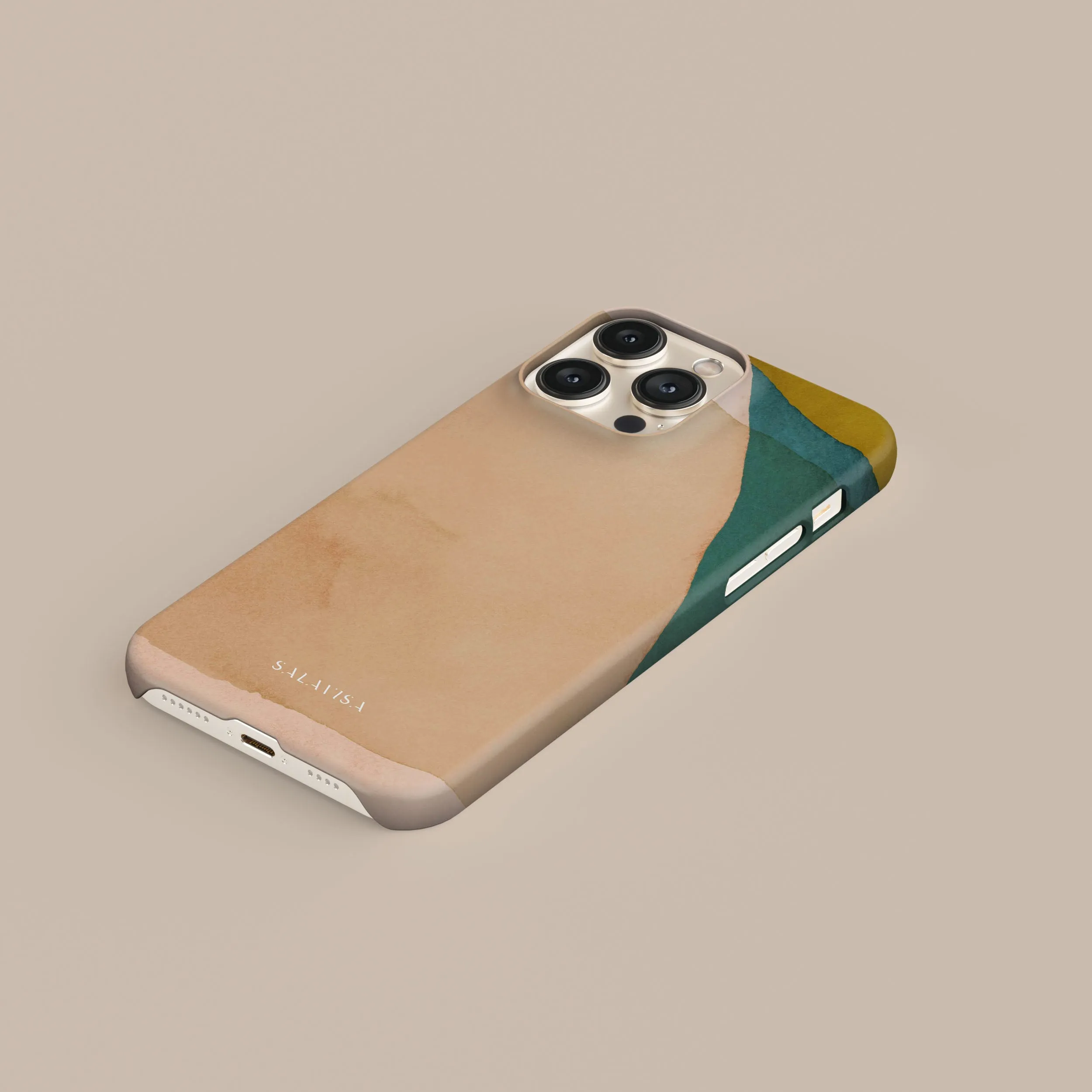 Worth Every Penny Beige Canvas Phone Case  Last Few Pieces!