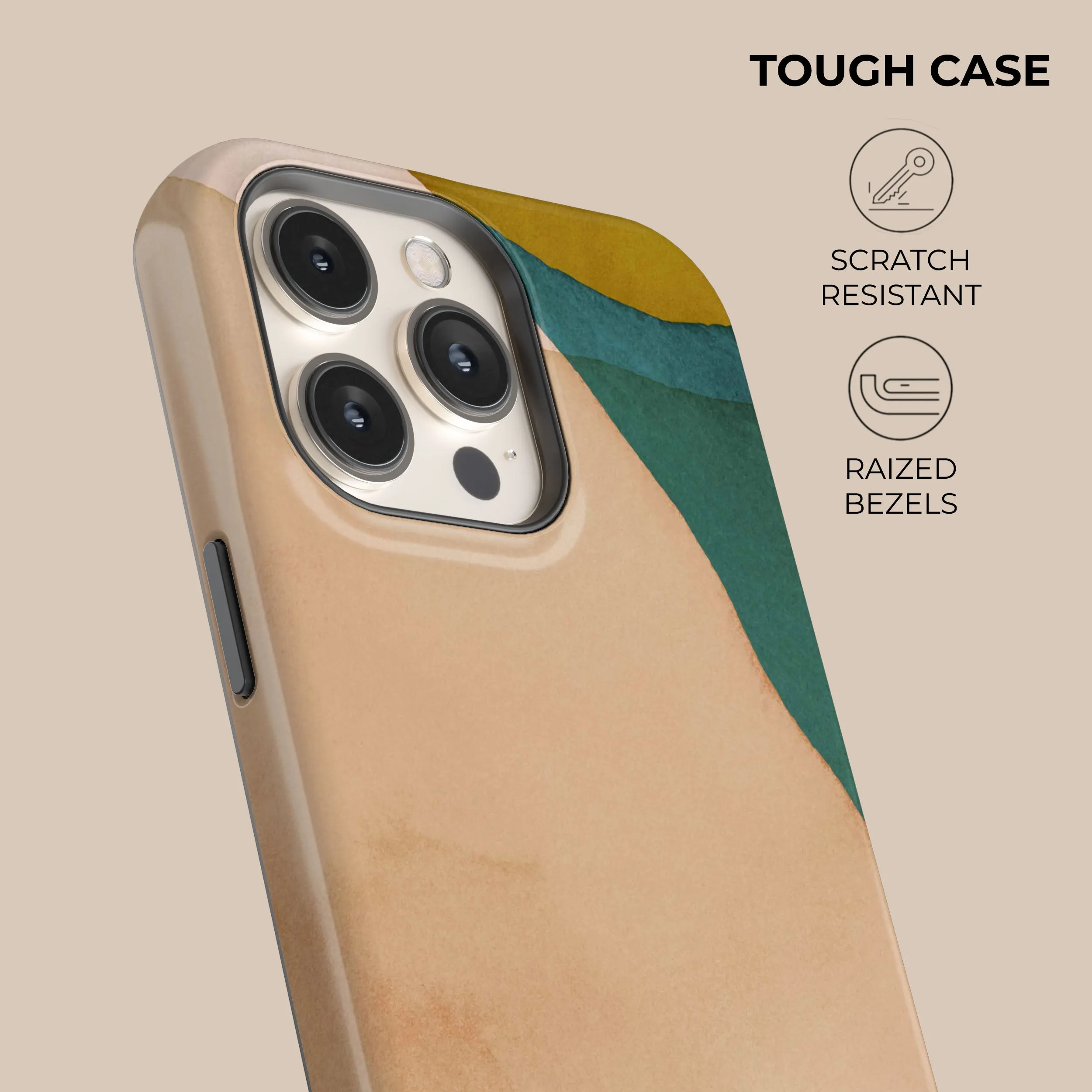 Worth Every Penny Beige Canvas Phone Case  Last Few Pieces!