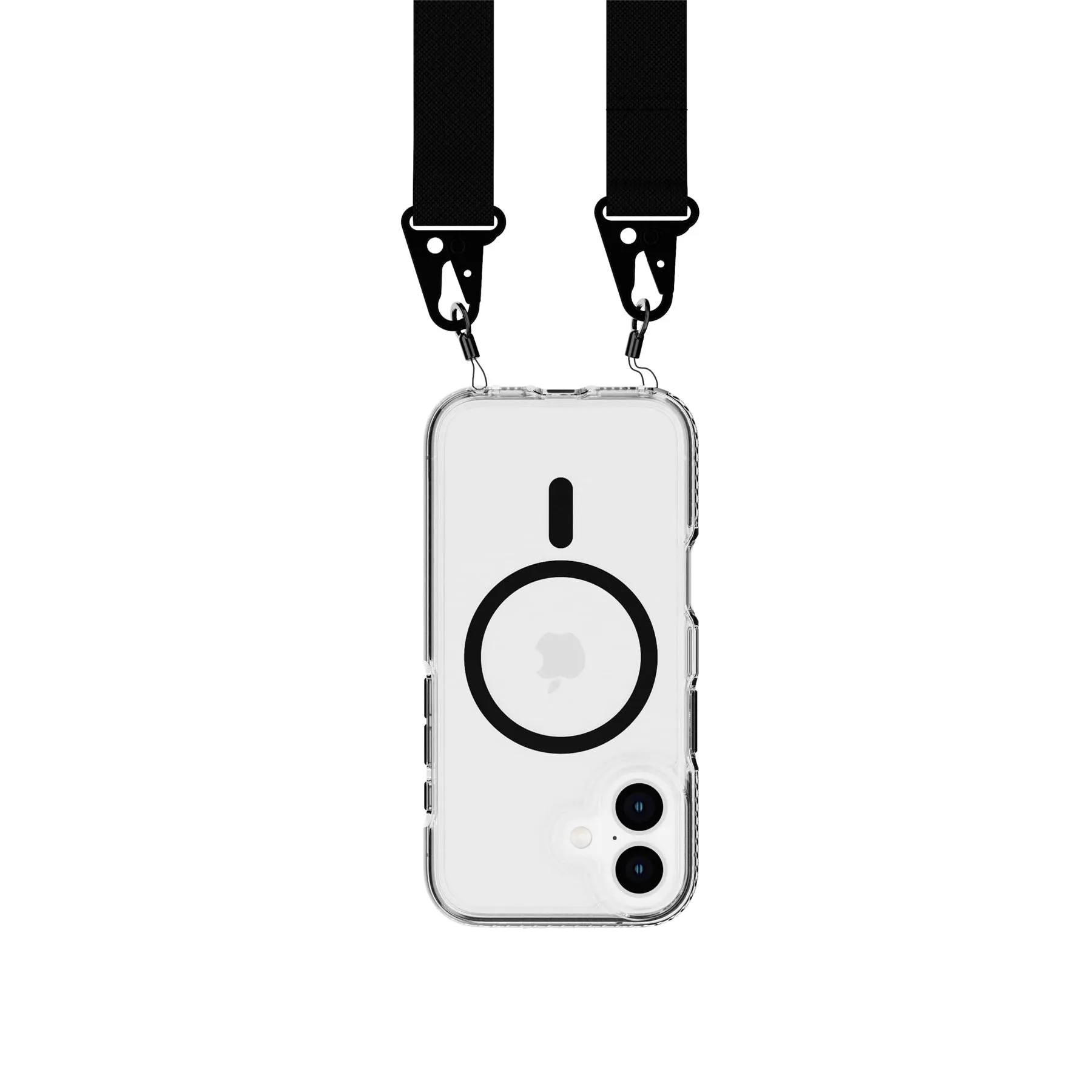 Worth Every Penny EvoCrystal - Apple iPhone 16 Case with Cross-Body -  Black  Dont Miss Out!