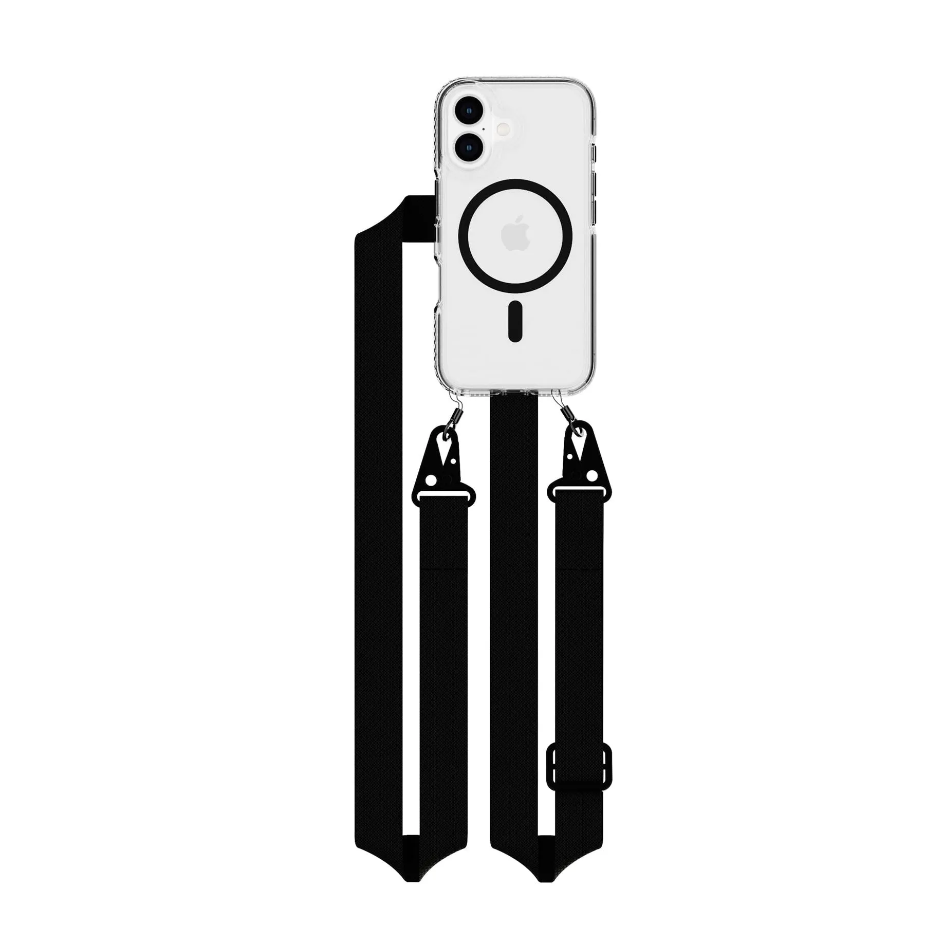 Worth Every Penny EvoCrystal - Apple iPhone 16 Case with Cross-Body -  Black  Dont Miss Out!
