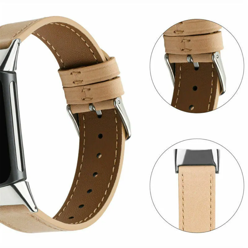 Worth Every Penny Fitbit Charge 6 Leather Strap (Apricot)  Limited Release!
