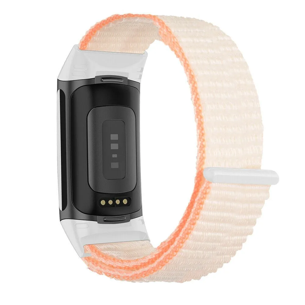 Worth Every Penny Fitbit Charge 6 Nylon Strap (Beige)  Ends Soon!