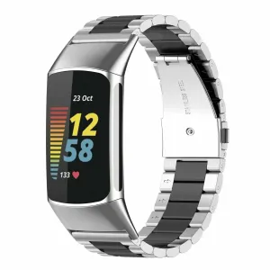 Worth Every Penny Fitbit Charge 6 Steel Strap (Silver/Black)  Going Fast!