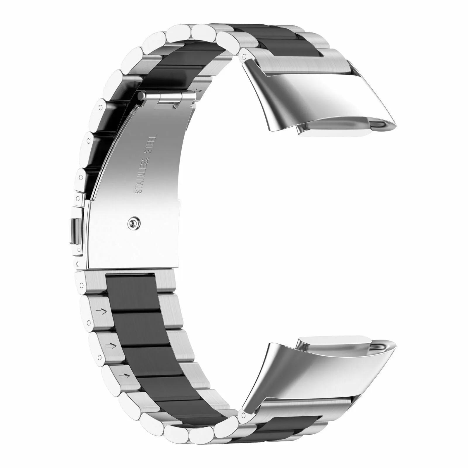 Worth Every Penny Fitbit Charge 6 Steel Strap (Silver/Black)  Going Fast!