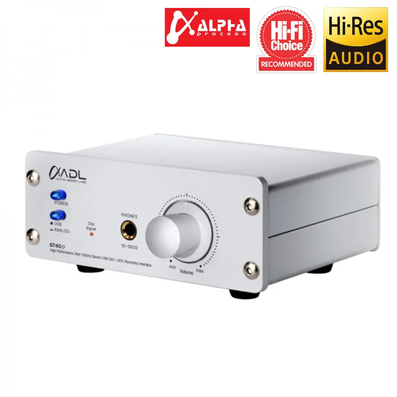 Worth Every Penny Furutech ADL GT40 High Performance 24bit/192kHz USB DAC/ADC with Phono Stage (Each)  Almost Sold Out!