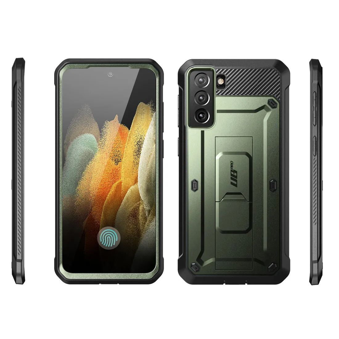 Worth Every Penny Galaxy S21 FE Unicorn Beetle PRO Rugged Case-Dark Green  Today Only!
