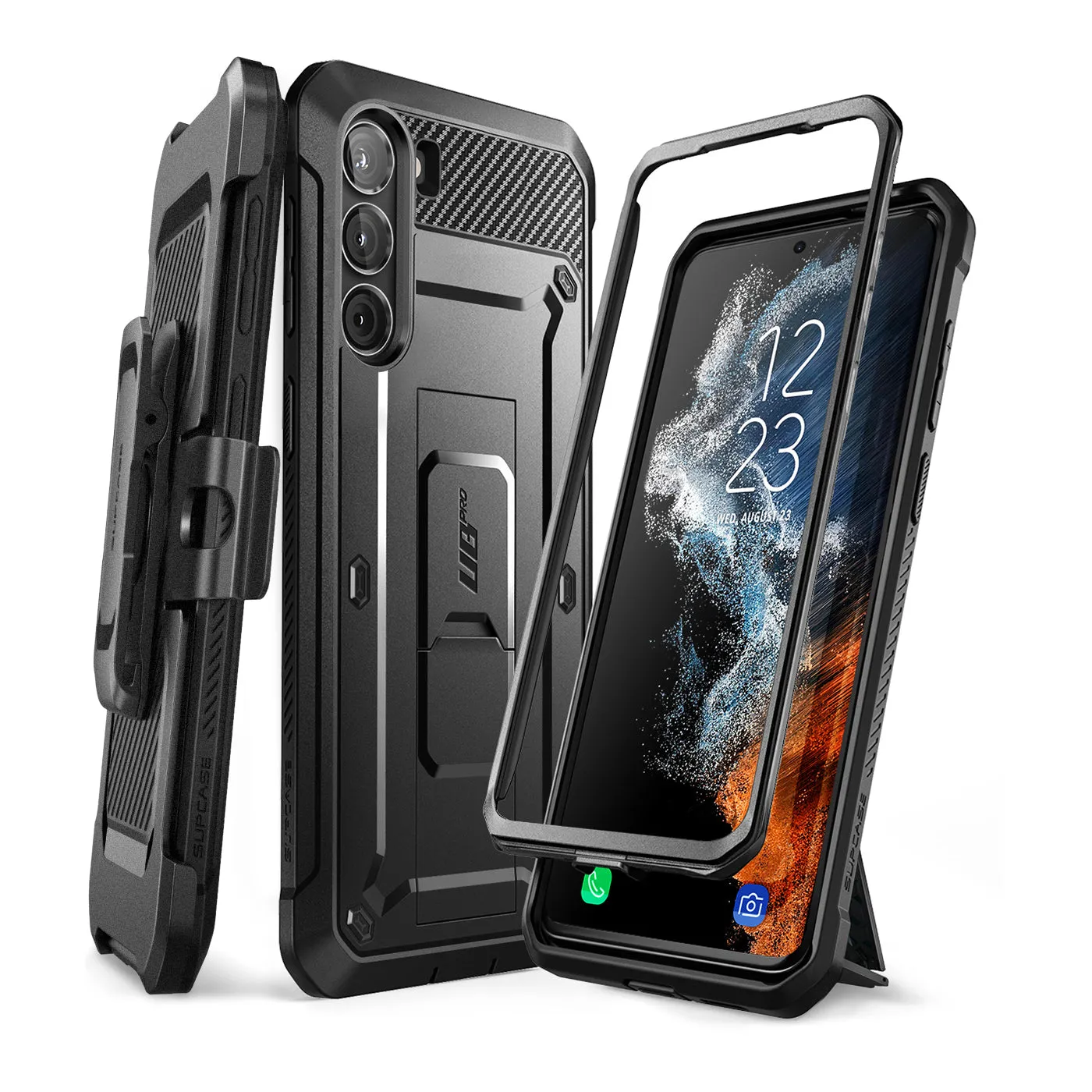Worth Every Penny Galaxy S23 Unicorn Beetle PRO Rugged Case-Black  Today Only!
