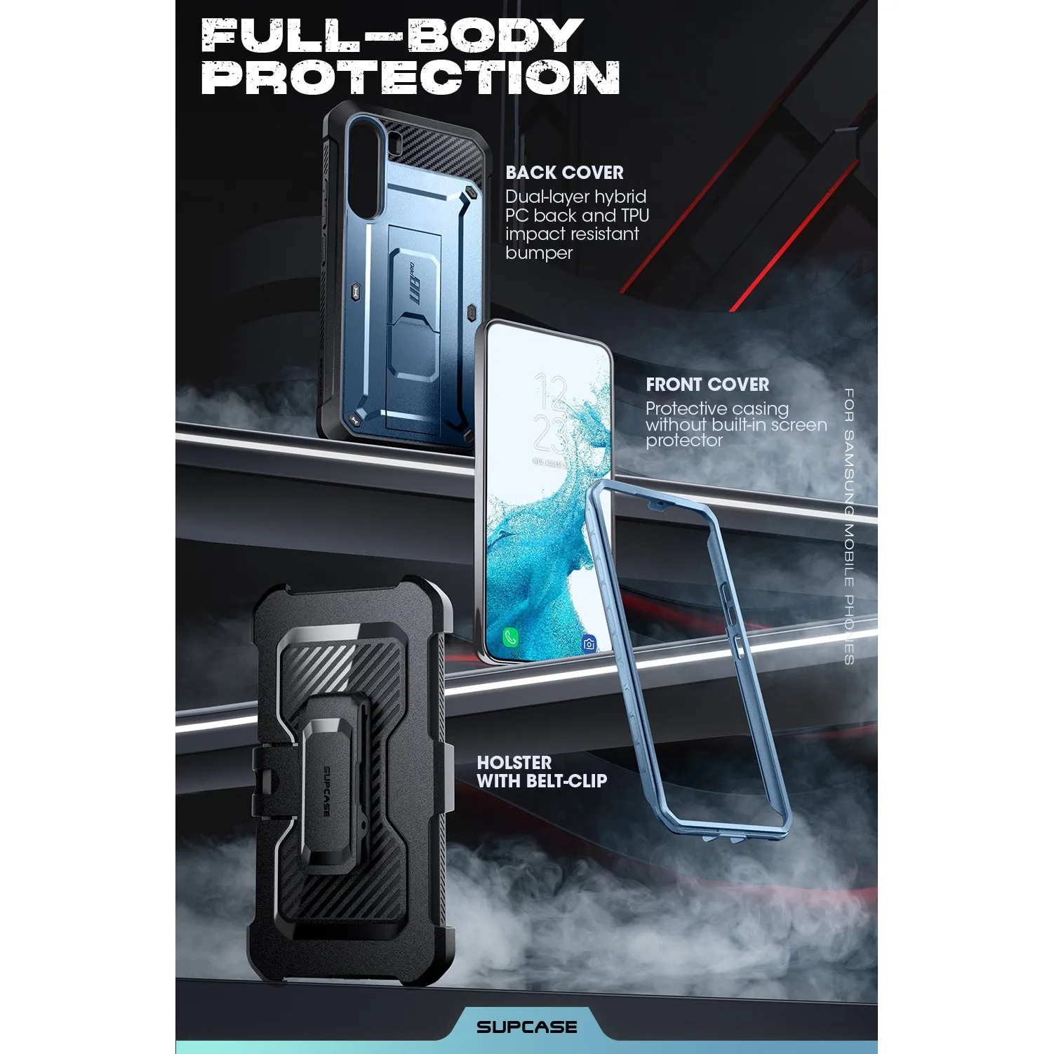Worth Every Penny Galaxy S23 Unicorn Beetle PRO Rugged Case-Metallic Blue  Limited Stock!