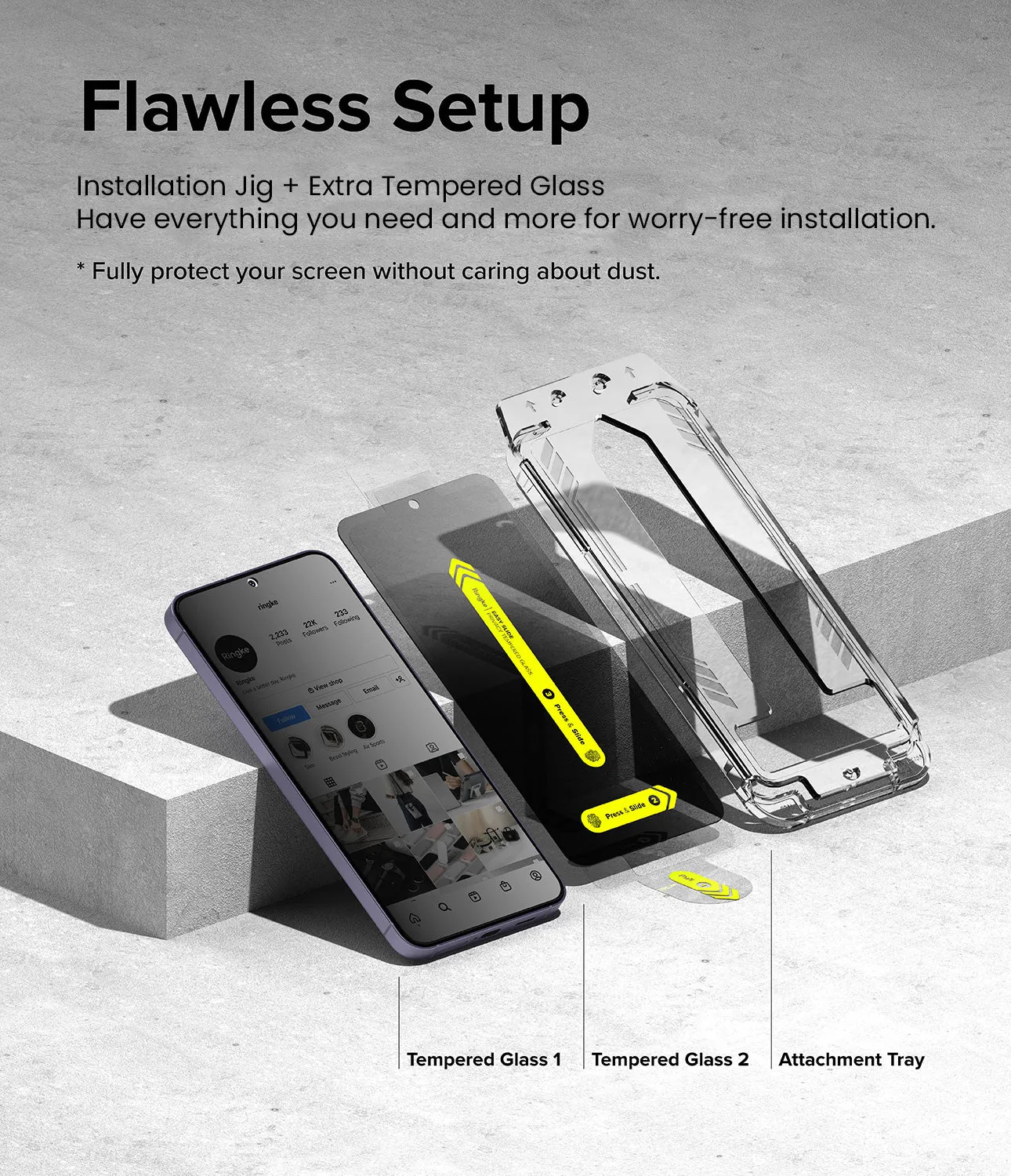 Worth Every Penny Galaxy S24 Screen Protector | Easy Slide Privacy Tempered Glass  Last Chance!