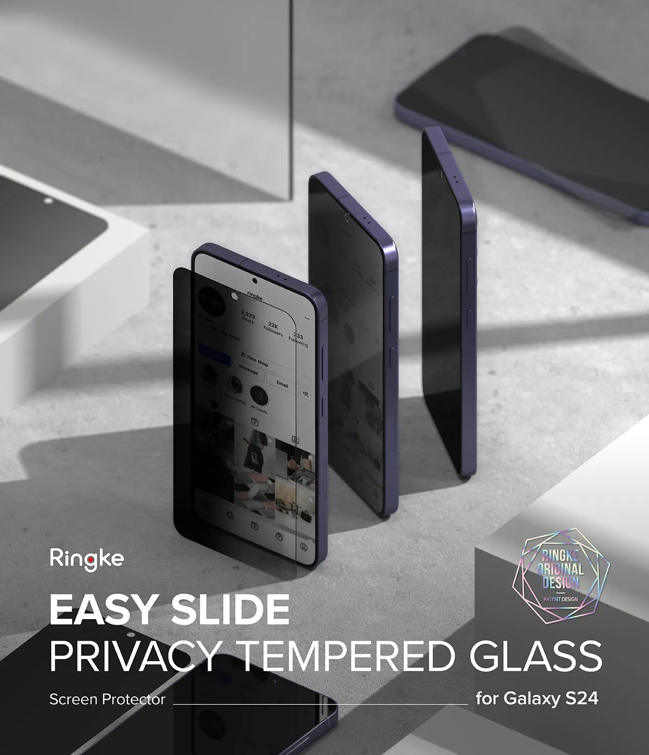Worth Every Penny Galaxy S24 Screen Protector | Easy Slide Privacy Tempered Glass  Last Chance!
