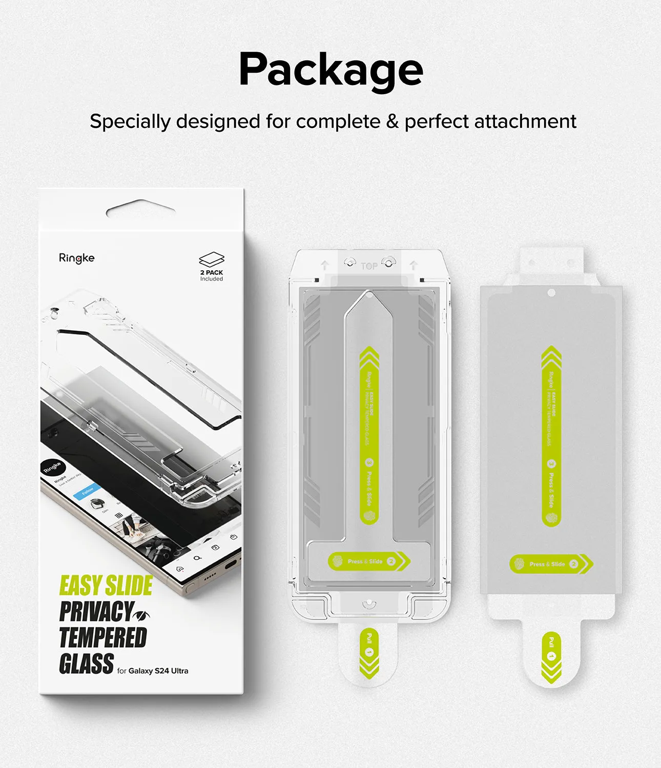 Worth Every Penny Galaxy S24 Ultra Screen Protector | Easy Slide Privacy Tempered Glass  Stylish & Comfortable