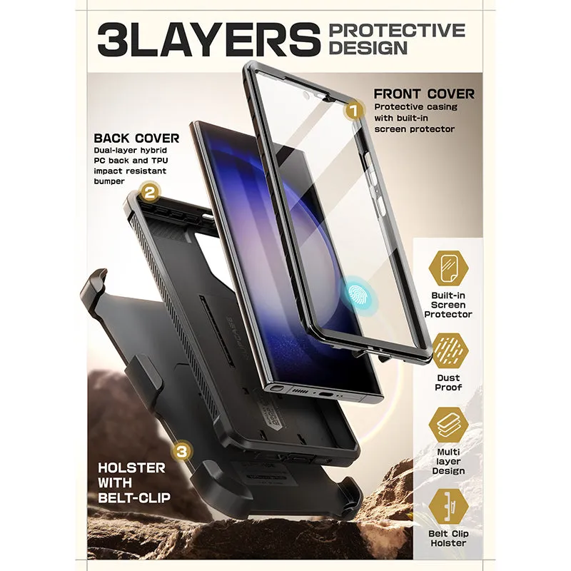 Worth Every Penny Galaxy S24 Ultra Unicorn Beetle PRO Rugged Case-Black  Almost Sold Out!